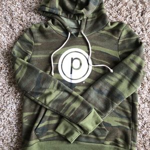 Pure Barre Circle P Camo Hoodie